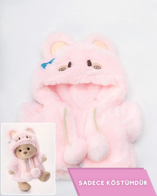 CandyClasp Pink Bunny Puffy Costume