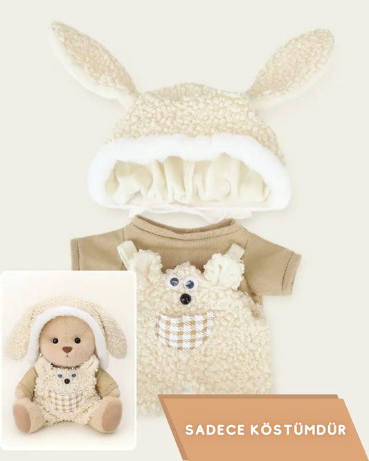 CandyClasp Long-Eared Bunny Puffy Costume