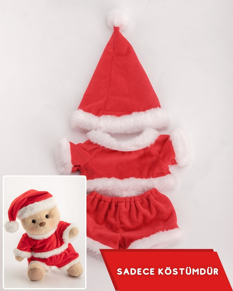 CandyClasp Christmas Santa Puffy