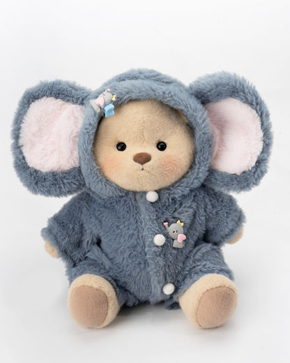 CandyClasp Fluffy Elephant Puffy Costume