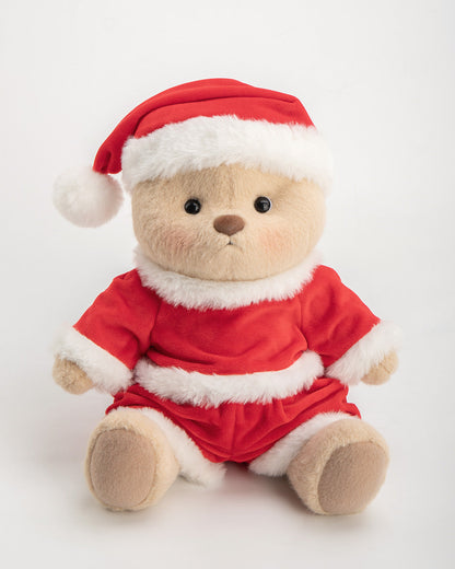 CandyClasp Christmas Santa Puffy