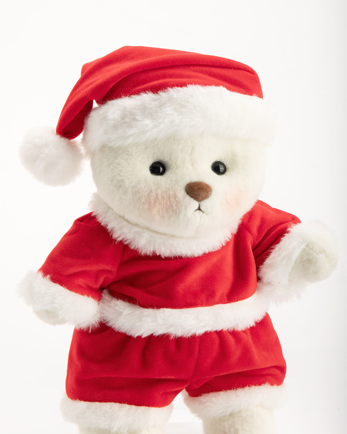 CandyClasp Christmas Santa Puffy