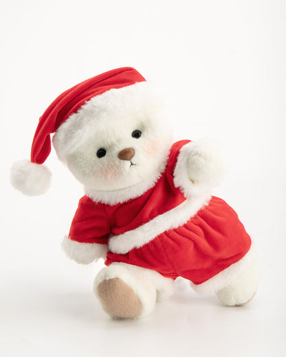 CandyClasp Christmas Santa Puffy